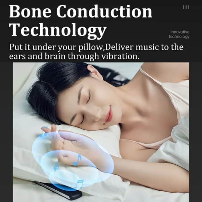 Schalldichter, schmerzloser Knochenleitungs-Schlaflautsprecher, tragbares Schlafmittel mit weißem Rauschen – Bild 11