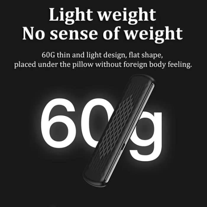 Schalldichter, schmerzloser Knochenleitungs-Schlaflautsprecher, tragbares Schlafmittel mit weißem Rauschen – Bild 5