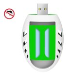 Y321 2 Stück Home Office tragbare USB-Auto-Mückenschutz-Mückenvernichter, Mosquito Killers Yellow + Green