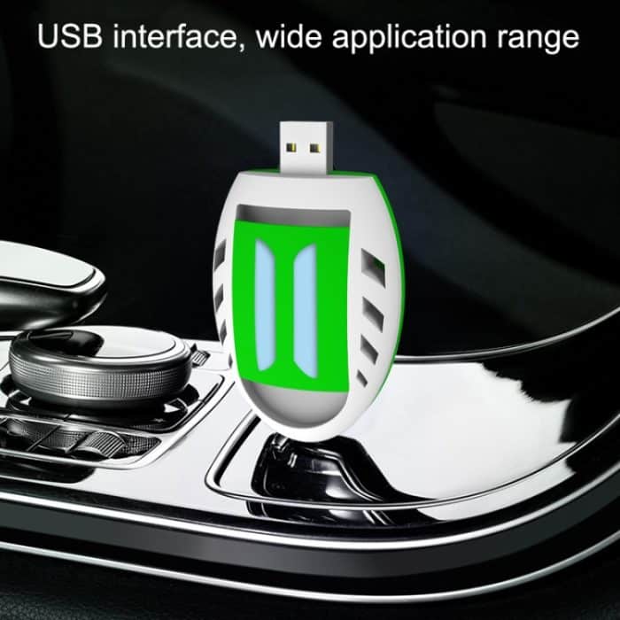 Y321 2 Stück Home Office tragbare USB-Auto-Mückenschutz-Mückenvernichter, Mosquito Killers Yellow + Green – Bild 5