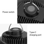 LY11 Retro Outdoor Camping Umgebungslicht Tragbares, wasserdichtes Zeltlicht, A, B – Bild 2