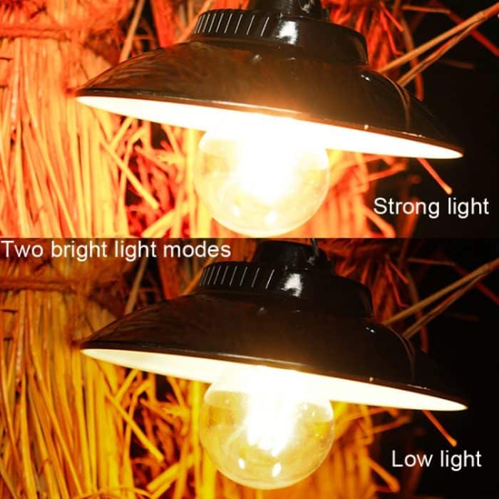 LY11 Retro Outdoor Camping Umgebungslicht Tragbares, wasserdichtes Zeltlicht, A, B – Bild 5