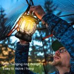 LH-B46 LED-Retro-Zeltlicht, praktische USB-Lade-Campingleuchte, LH-B46 White, LH-B46 Green, LH-B46 Black – Bild 6