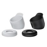 Für Google Nest Camera Outdoor Silikon wasserabweisende Schutzhülle, For Google Nest White, For Google Nest Black – Bild 2