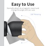 Für Google Nest Camera Outdoor Silikon wasserabweisende Schutzhülle, For Google Nest White, For Google Nest Black – Bild 4