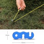 10 Stück Outdoor-Kaserne Aluminiumlegierung Regenschirm Seil Schnalle S-förmige Wind Seil Schnalle – Bild 3