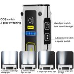 LH-B59 Auto-Wartungs-Highlight, Camping-Licht, Notfall-Besuchslicht, LH-B59 White, LH-B59 Black – Bild 2