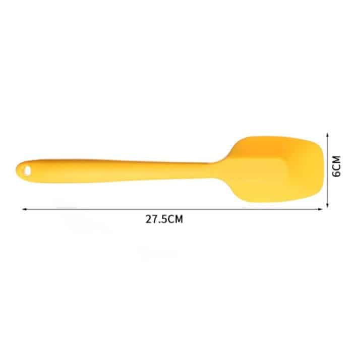 2 Stück 28 cm Silikon-Quadratschaufel-Kuchenschaber, Square Black, Square Purple, Square Blue, Square Pink, Square Rose Red, Square Red, Square Green, Square Yellow – Bild 2