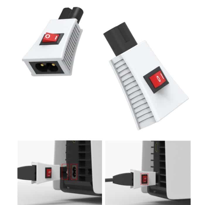 TBD06031597.jpg JYSK Konsolen-Netzschalter Stromausfallschutz für PS5/PS4 Slim/PS3/Xbox Series X – Bild 1