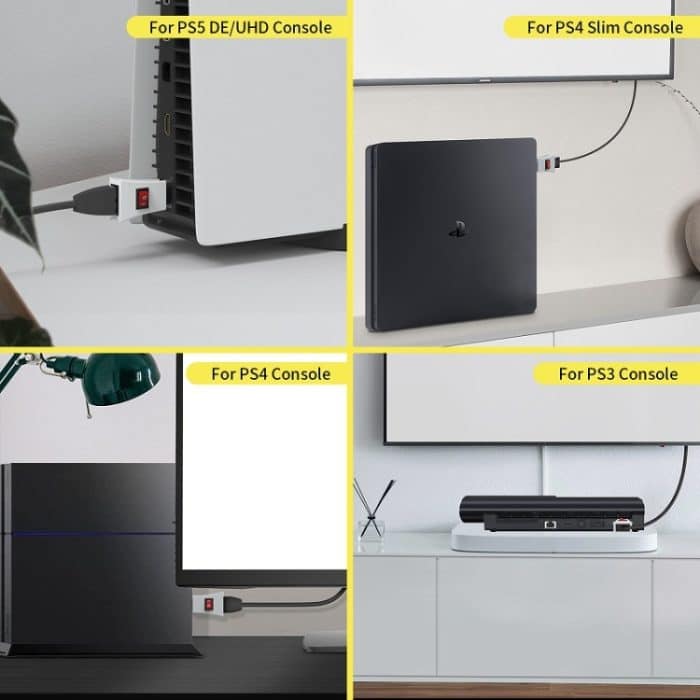 JYSK Konsolen-Netzschalter Stromausfallschutz für PS5/PS4 Slim/PS3/Xbox Series X – Bild 6