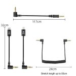 Für Rode Mikrofon YICHUANG Adapter Audiokabel, 3.5mm To 8 Pin, 3.5mm To Type -C, 3.5mm TRS to TRS, 3.5mm TRS to TRRS – Bild 3