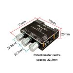 2.1-Kanal-TWS-Bluetooth-Audioempfänger-Verstärkermodul mit Subwoofer, LT22 15W+30W, LT23 50W+100W – Bild 3