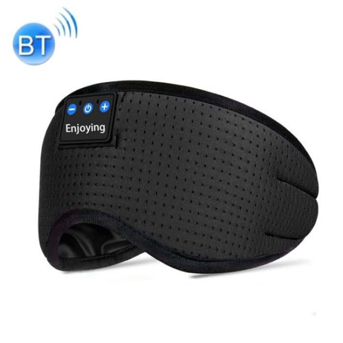 Bluetooth 5.2 Schlaf-Augenmaske, intelligente Musik-Augenschutz-Kopfhörer, A0091 Jujube, A0091 Black, A0091 Blue, A0091 Purple, A0091 Pink, A0091 Green – Bild 1