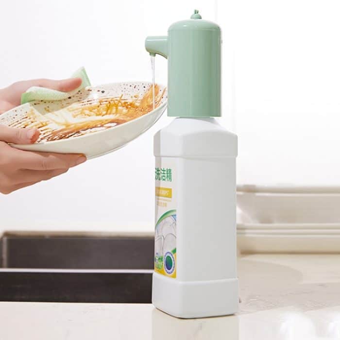 TBD0603165001A.jpg H3 Automatische Induktions-Gelmaschine, USB-Aufladung, intelligenter Seifenflüssigkeitsspender, H3 White, H3 Green, H3 Pink – Bild 1