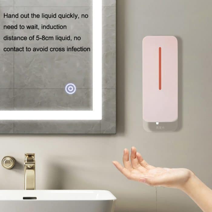 Wandmontierter automatischer Induktions-Schaumseifenspender für Badezimmer – Bild 6