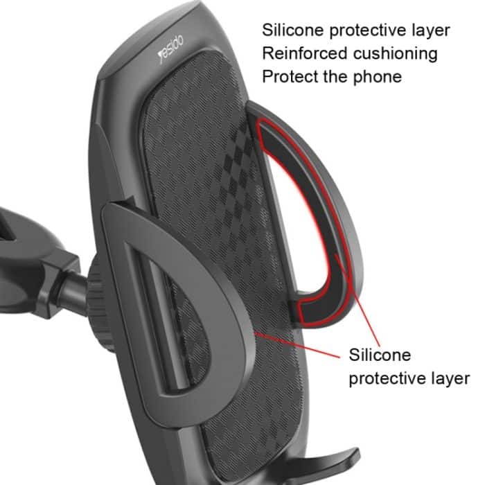 Yesido C111 Doppelpolige drehbare Teleskoparm-Autohalterung, Double Pole Rotating – Bild 3