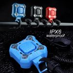 2 In 1 Fahrrad 140db Glocke 4 Lampe Fahrradlicht Fahrradhupe 5-Töne Alarm, 5-sounds Alarm(Black), 5-sounds Alarm(Red), 5-sounds Alarm(Blue) – Bild 5