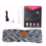 Bluetooth-Kopfhörer mit kabellosem Kopfband, schnell trocknend, zum Schlafen, mit HD-Lautsprechern, Stripe Black – Bild 6