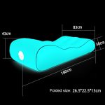 1832B Outdoor Tragbarer One-Touch-automatischer aufblasbarer Sofa-Klappsitz – Bild 2