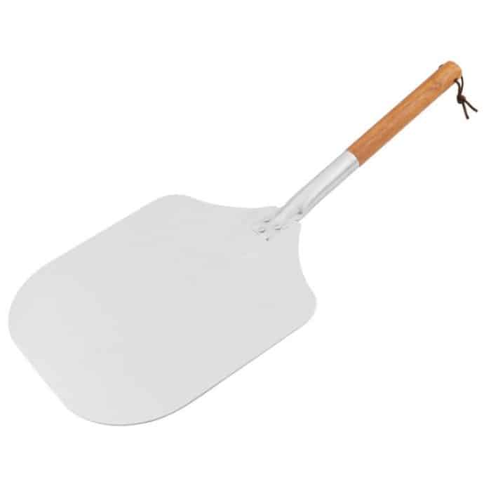 Abnehmbare Aluminium-Eichen-Pizza-Kuchen-Transferschaufel, Küchen-Backwerkzeuge, 12 inches – Bild 1