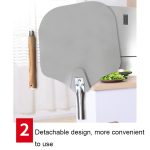 Abnehmbare Aluminium-Eichen-Pizza-Kuchen-Transferschaufel, Küchen-Backwerkzeuge, 12 inches – Bild 5