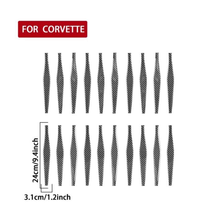 For Chevrolet Corvette C8 20pcs /Set Wheel Trim Stickers – Bild 3