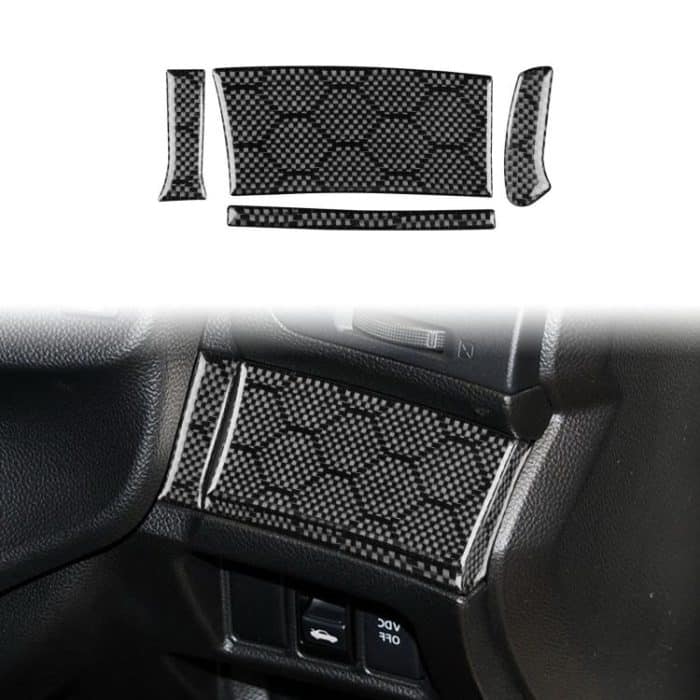 Für Infiniti G37/G25/Q60 4 teile/satz Rechtslenker Lenkrad Taste Linke Abdeckung Aufkleber, Right-Hand Drive – Bild 2