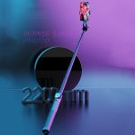 Um 360 Grad drehbarer, faltbarer Bluetooth-Selfie-Sticks-Live-Ständer, Spezifikationen:, P220 TK (Single Clip), P225 TK (Single Clip) – Bild 2