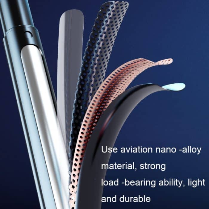 Um 360 Grad drehbarer, faltbarer Bluetooth-Selfie-Sticks-Live-Ständer, Spezifikationen:, P220 TK (Single Clip), P225 TK (Single Clip) – Bild 6