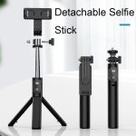 Tragbarer, um 360 Grad drehbarer, faltbarer Bluetooth-Selfie-Stick, Spezifikationen:, P20S 72cm, P20S-1 74cm, P20H 102cm, P20H-1 102cm – Bild 4
