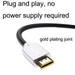 2.0 Version HDMI Fiber Optical Line 4K Ultra High Clear Line Monitor Verbindungskabel, Länge:, 10m, 15m, 20m, 25m, 30m, 35m, 40m, 50m, 60m With Shaft, 70m With Shaft, 80m With Shaft, 90m With Shaft, 100m With Shaft, 150m With Shaft, 200m With Shaft – Bild 4