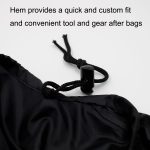 Staubdichter Sitzbezug für Rasenmäher/landwirtschaftliche Fahrzeuge/Gabelstapler/Traktor, Größe:, 11 Inch (Gray Black), 15 Inch (Yellow Black) – Bild 2