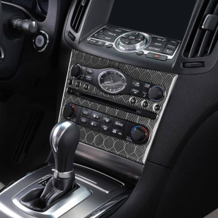 Für Infiniti G35/G37/G25/Q60 Konsole CD AC Schalter Panel B Modell Aufkleber – Bild 6