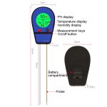 LY201 Boden-PH-Testgerät, Feuchtigkeitstester, Garten- und Pflanzthermometer, LY201 – Bild 3