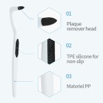 3 Stück Zahnflecken-Reinigungsstift Zahnsteinentferner Zahnschleifer Zahnsteinentfernung – Bild 4