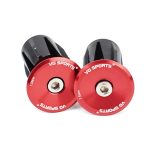 2 Paar Fahrrad-Erweiterungs-Lenkerstecker aus Aluminiumlegierung, 16-21mm Red, 16-21mm Green, 16-21mm Blue, 16-21mm Black, 16-21mm Titanium Color, 16-21mm Gold