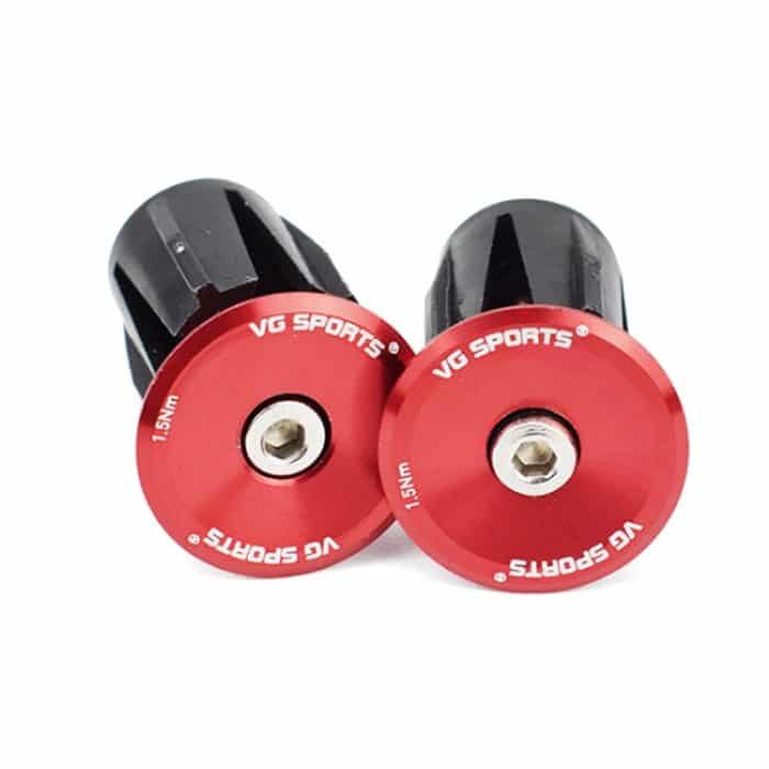 2 Paar Fahrrad-Erweiterungs-Lenkerstecker aus Aluminiumlegierung, 16-21mm Red, 16-21mm Green, 16-21mm Blue, 16-21mm Black, 16-21mm Titanium Color, 16-21mm Gold – Bild 1