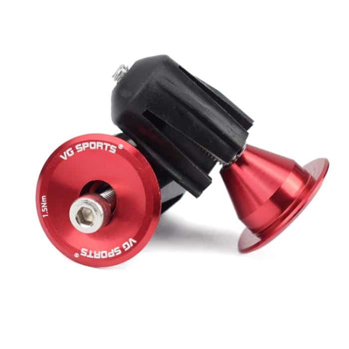 2 Paar Fahrrad-Erweiterungs-Lenkerstecker aus Aluminiumlegierung, 16-21mm Red, 16-21mm Green, 16-21mm Blue, 16-21mm Black, 16-21mm Titanium Color, 16-21mm Gold – Bild 5