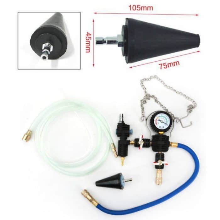 Kfz-Wassertank-Lecktest-Manometer, Kühlmittel-Ersatzfüller, Water Tank Test – Bild 3