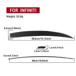 Für Infiniti G35/G37/G25/Q60 3 teile/satz Rechtslenker Luftauslass Aufkleber, Right-hand Drive – Bild 3