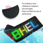 Flexibles Auto-LED-Display, Handy-APP-Steuerung, Bluetooth-Verbindung, S1664RGB 390x107mm, S1696RGB 672x122mm, S3264RGB 390x187mm, S3296RGB 672x218mm – Bild 4