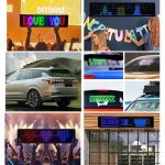 Flexibles Auto-LED-Display, Handy-APP-Steuerung, Bluetooth-Verbindung, S1664RGB 390x107mm, S1696RGB 672x122mm, S3264RGB 390x187mm, S3296RGB 672x218mm – Bild 6
