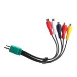 für Samsung 3,5 + 2,5 bis 5 RCA Doppelkopf-LCD-TV-AV-Kabel Komponentensignalkabel – Bild 3