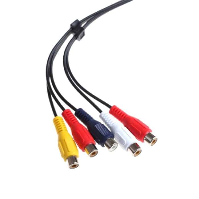 für Samsung 3,5 + 2,5 bis 5 RCA Doppelkopf-LCD-TV-AV-Kabel Komponentensignalkabel – Bild 5