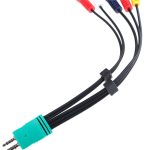 für Samsung 3,5 + 2,5 bis 5 RCA Doppelkopf-LCD-TV-AV-Kabel Komponentensignalkabel – Bild 6