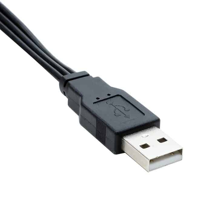 USB auf 3 RCA Bus 1 Stecker 3 Buchse AV-Audiokabel, 25cm, 1.5m – Bild 3