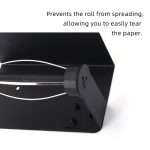 Edelstahl-Dämpfungspapierhandtuchhalter, stanzfreies Rollenpapier-Aufbewahrungsregal, Style 2 – Bild 4