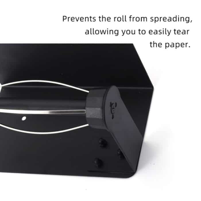 Edelstahl-Dämpfungspapierhandtuchhalter, stanzfreies Rollenpapier-Aufbewahrungsregal, Style 2 – Bild 4