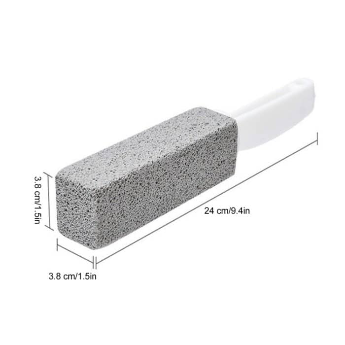 Bimsstein-Toilettenbürste, Waschbecken, Kalkentfernung, Rost-Reinigungsbürste, Bad, Ofen, Fliesen, Fleckenentfernungsstift – Bild 3