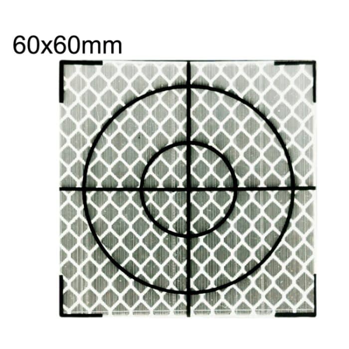 TBD0603235805.jpg FP001 100 Stück Diamond Tunnel Mapping Reflektierende Aufkleber Überwachung Messpunkt Aufkleber, Größe:, 20x20mm, 30x30mm, 40x40mm, 50xx50mm, 60x60mm, 20x20mm With Triangle, 30x30mm With Triangle, 40x40mm With Triangle, 50x50mm With Triangle... – Bild 1